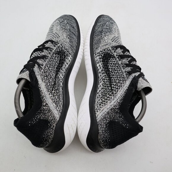 Nike Free RN Flyknit Shoes Men's 11 Gray Running Sneakers  Athletic 942838-101 - Picture 6 of 9